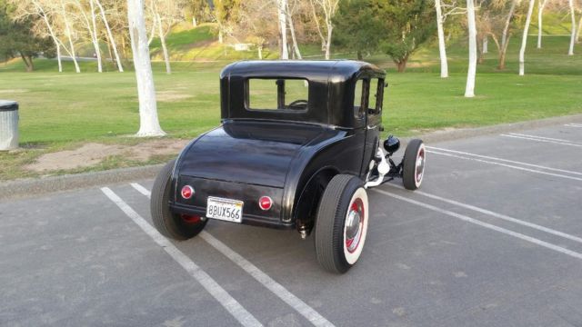 1931 Black Ford Model A Coupe