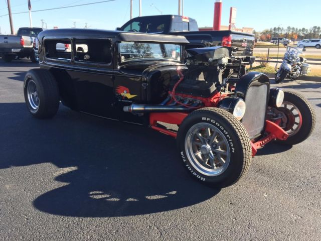 1931 Black Ford Model A Coupe