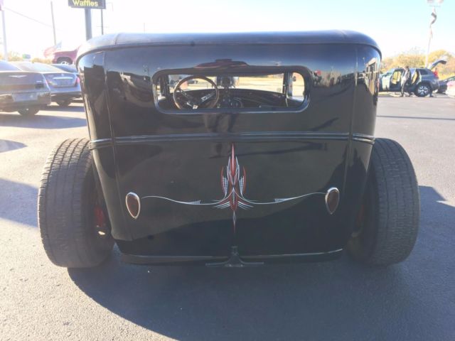 1931 Black Ford Model A Coupe