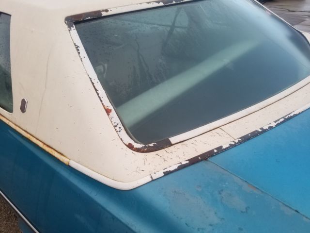 1974 Blue Oldsmobile Cutlass Coupe