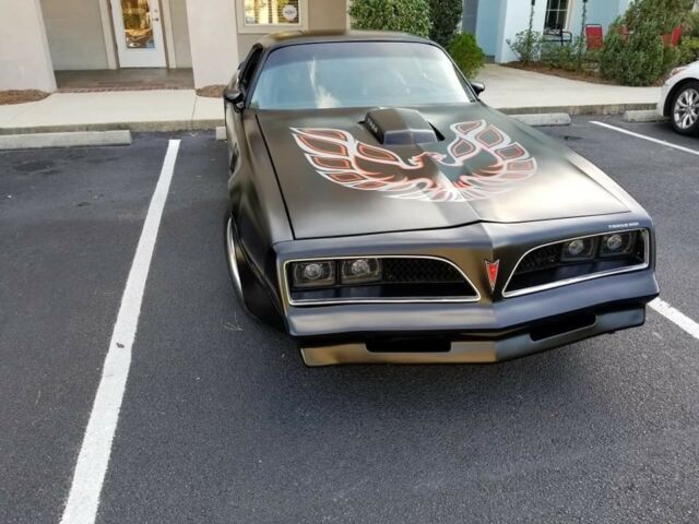 1978 Black Pontiac Firebird Coupe