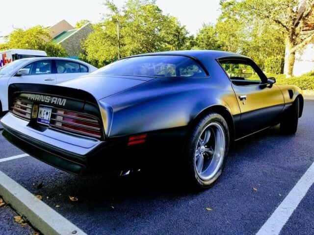 1978 Black Pontiac Firebird Coupe