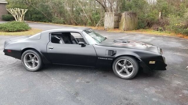 1978 Black Pontiac Firebird Coupe