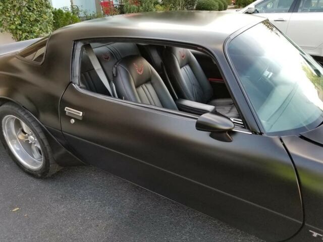 1978 Black Pontiac Firebird Coupe