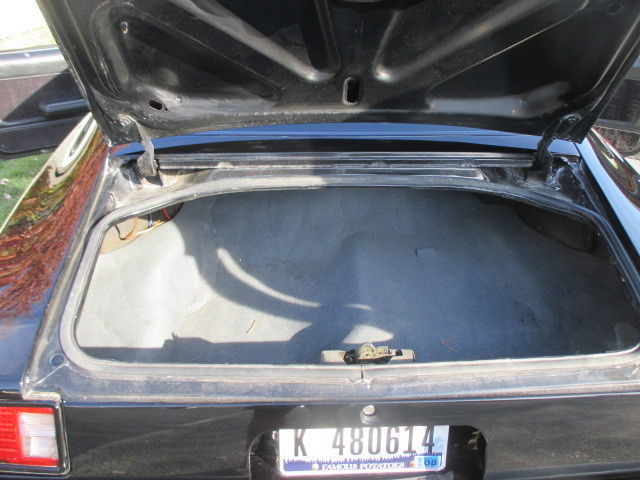 1976 Black Chevrolet Camaro Coupe