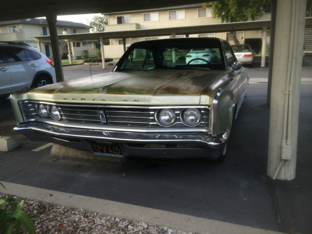 1966 Green Chrysler Newport Coupe