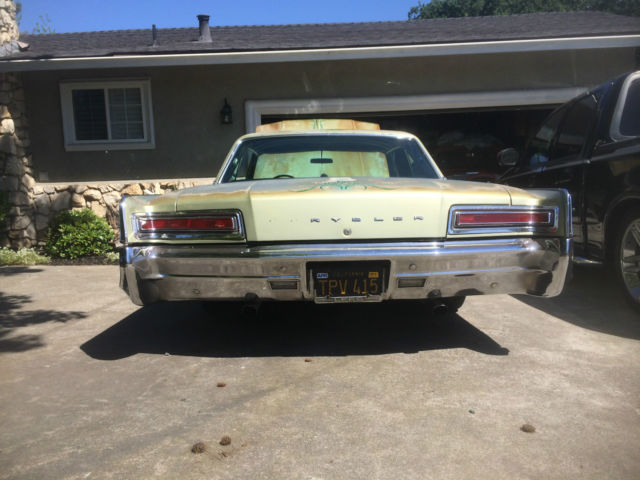 1966 Green Chrysler Newport Coupe