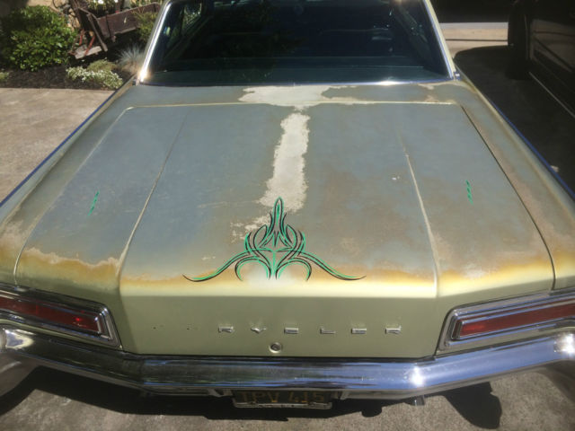 1966 Green Chrysler Newport Coupe