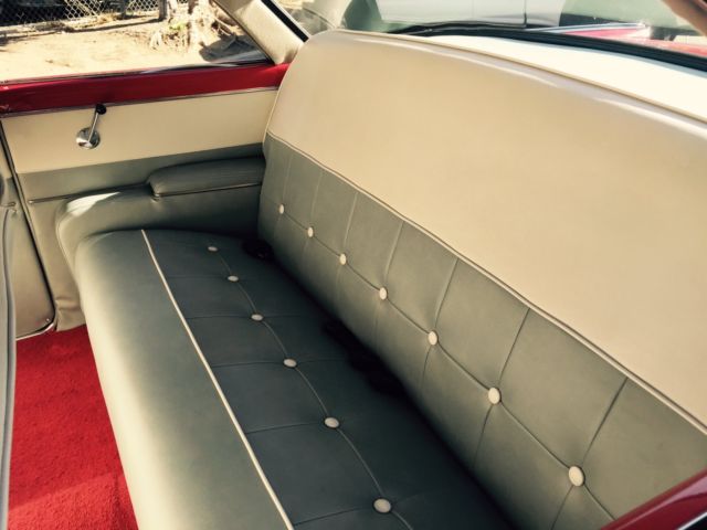 1955 Red Ford Crown Victoria