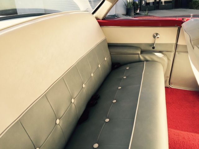 1955 Red Ford Crown Victoria