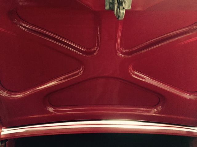 1955 Red Ford Crown Victoria