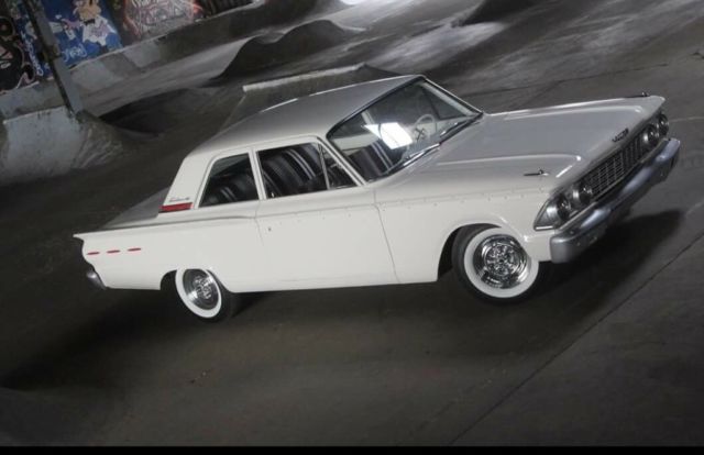 1962 White Ford Fairlane Coupe