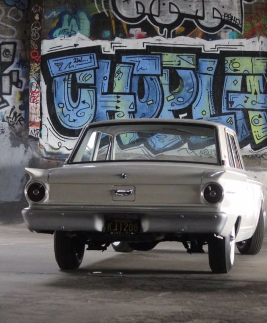 1962 White Ford Fairlane Coupe