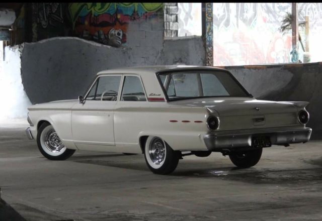 1962 White Ford Fairlane Coupe