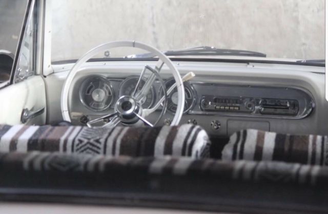 1962 White Ford Fairlane Coupe