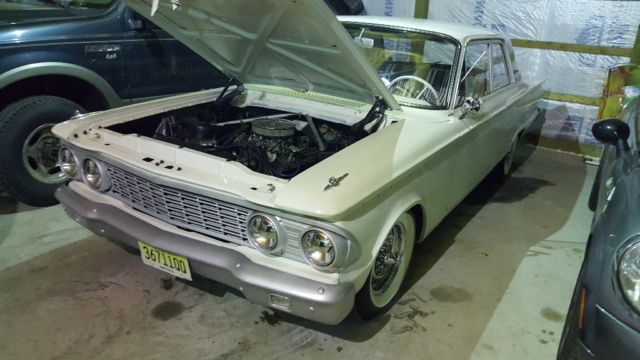 1962 White Ford Fairlane Coupe