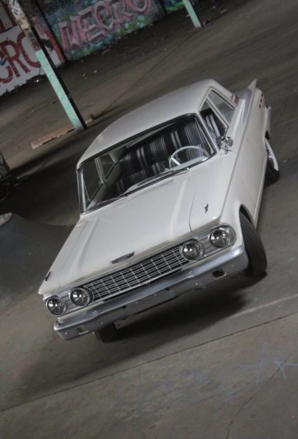 1962 White Ford Fairlane Coupe