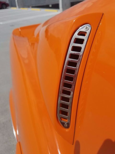 1968 Orange Ford Mustang Fastback