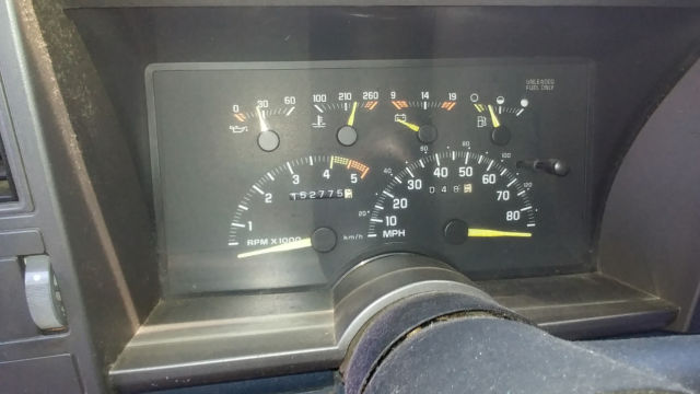 1993 Blue GMC Sierra 1500 Standard Cab Pickup