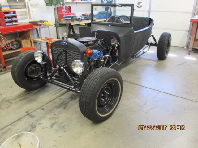 1923 FLAT BLACK Ford Model T ROADSTER