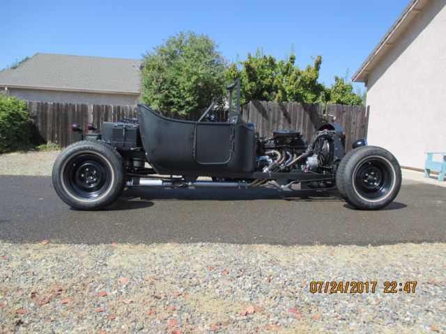 1923 FLAT BLACK Ford Model T ROADSTER