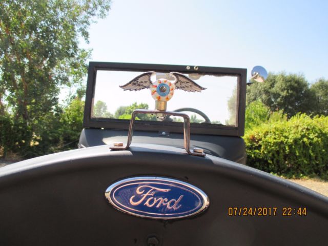 1923 FLAT BLACK Ford Model T ROADSTER