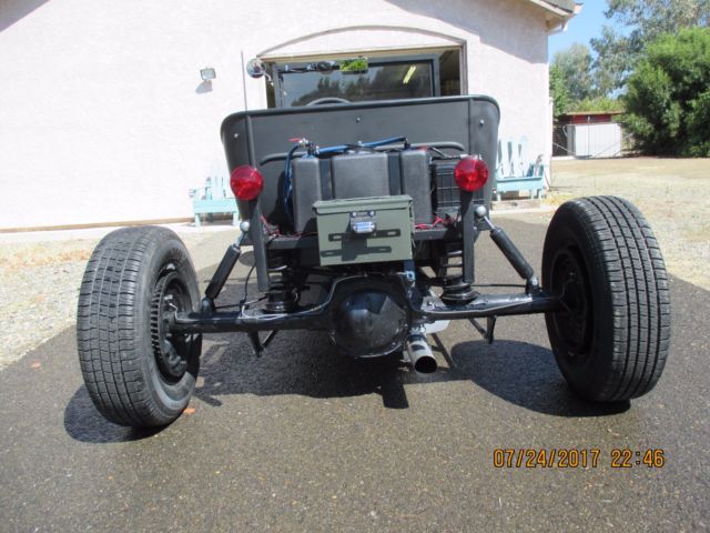 1923 FLAT BLACK Ford Model T ROADSTER