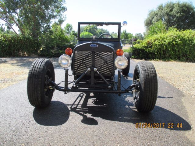 1923 FLAT BLACK Ford Model T ROADSTER