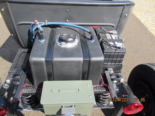 1923 FLAT BLACK Ford Model T ROADSTER