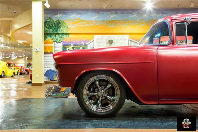 1955 Red Chevrolet Bel Air/150/210 --
