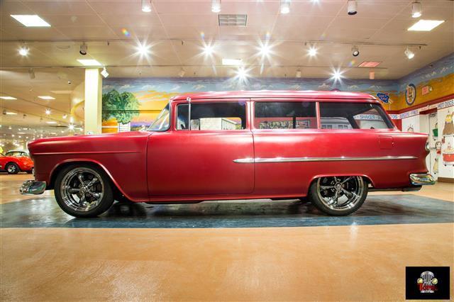 1955 Red Chevrolet Bel Air/150/210 --