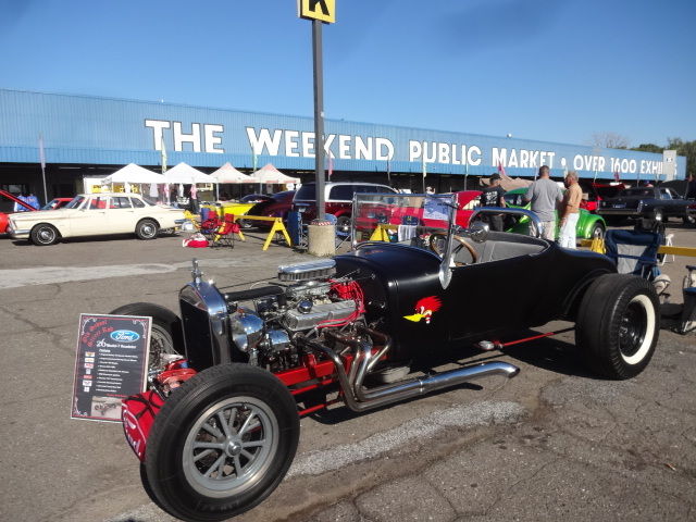 1926 HOT ROD BLACK Ford Model T LIGHTWEIGHT FIBERGLAS