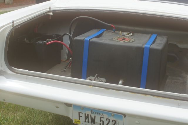 1968 White Dodge Dart Coupe