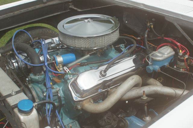 1968 White Dodge Dart Coupe