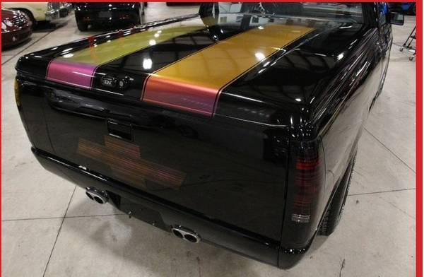 1988 Black custom chameleon trim paint Chevrolet C-10 Short box Fleet Side