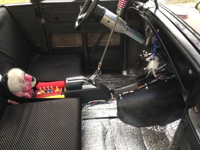 1929 red primer Ford Model A 2dr