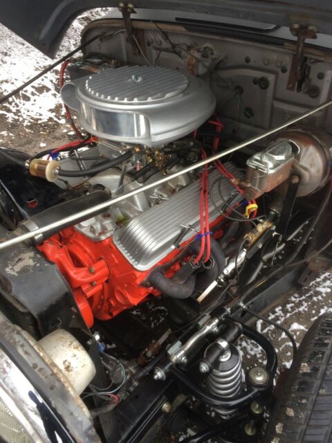 1957 Black Willys Wagon