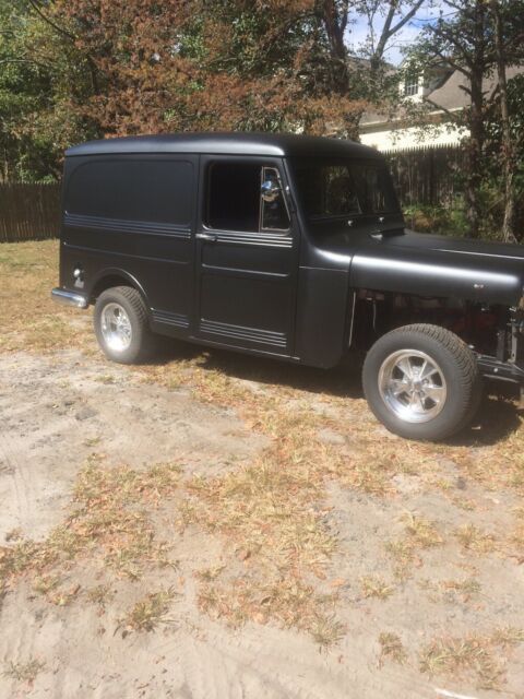 1957 Black Willys Wagon