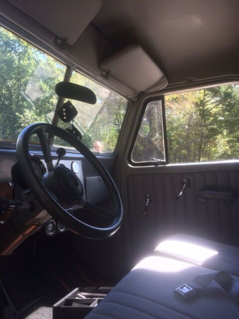 1957 Black Willys Wagon