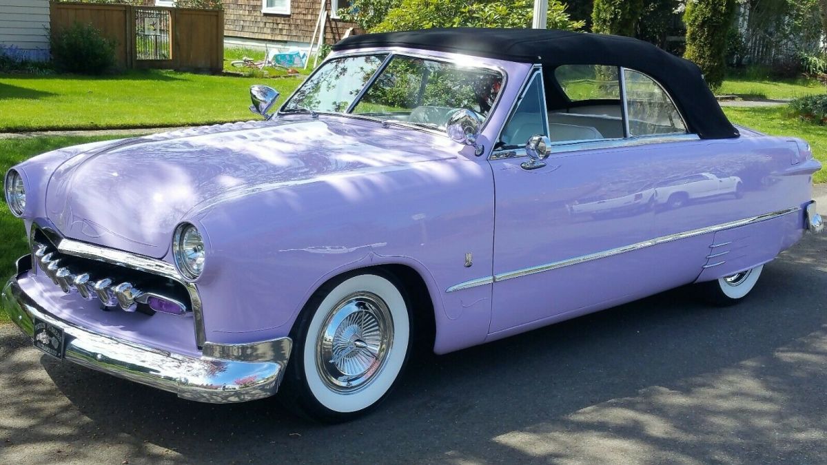 1951 Purple Ford Crown Victoria