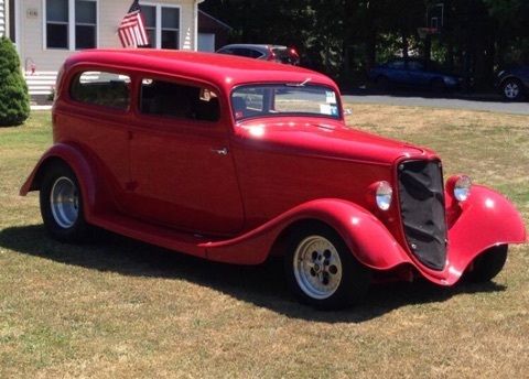 1934 Red Ford Other Sedan