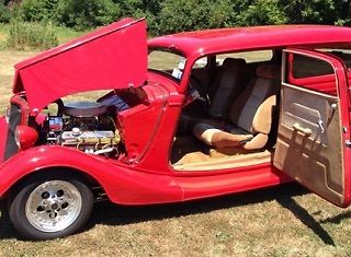 1934 Red Ford Other Sedan