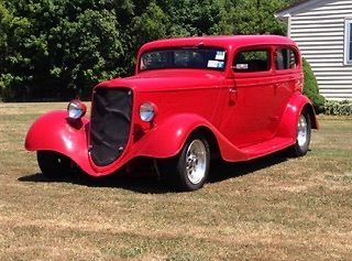 1934 Red Ford Other Sedan