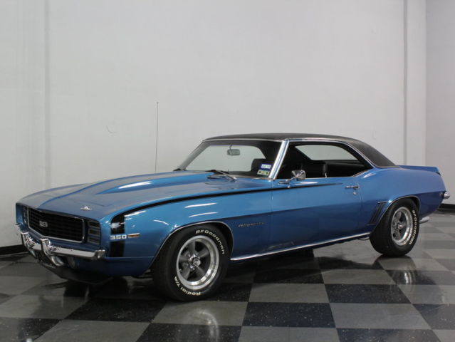 1969 Blue Chevrolet Camaro Coupe