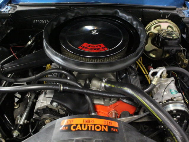 1969 Blue Chevrolet Camaro Coupe