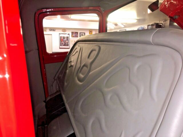 1956 Flame Red Ford F-100 Standard Cab Pickup