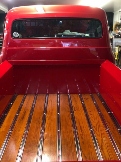 1956 Flame Red Ford F-100 Standard Cab Pickup