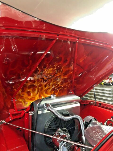 1956 Flame Red Ford F-100 Standard Cab Pickup