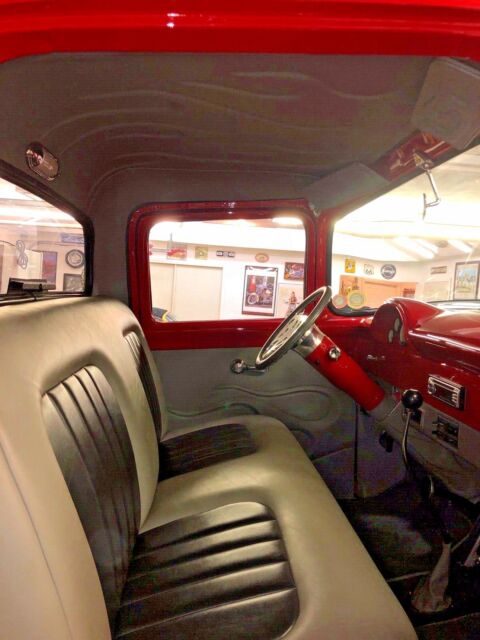 1956 Flame Red Ford F-100 Standard Cab Pickup