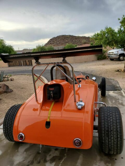 1927 Orange Chevrolet Streetrod Coupe
